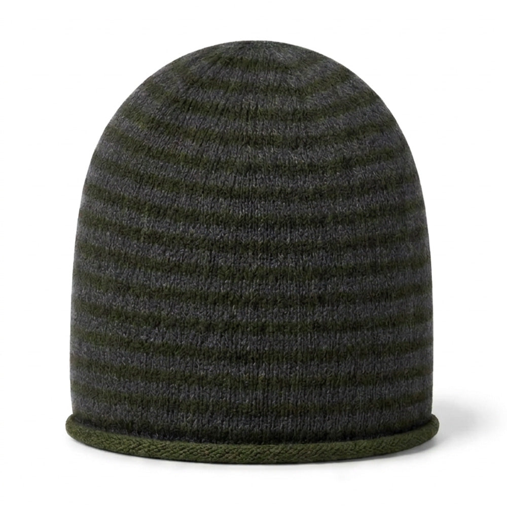 CAPPELLO A CUFFIA A RIGHE