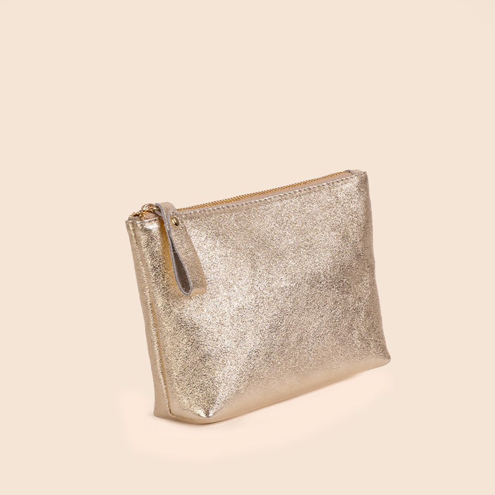 BORSA POCHETTE CON CHIUSURA A ZIP