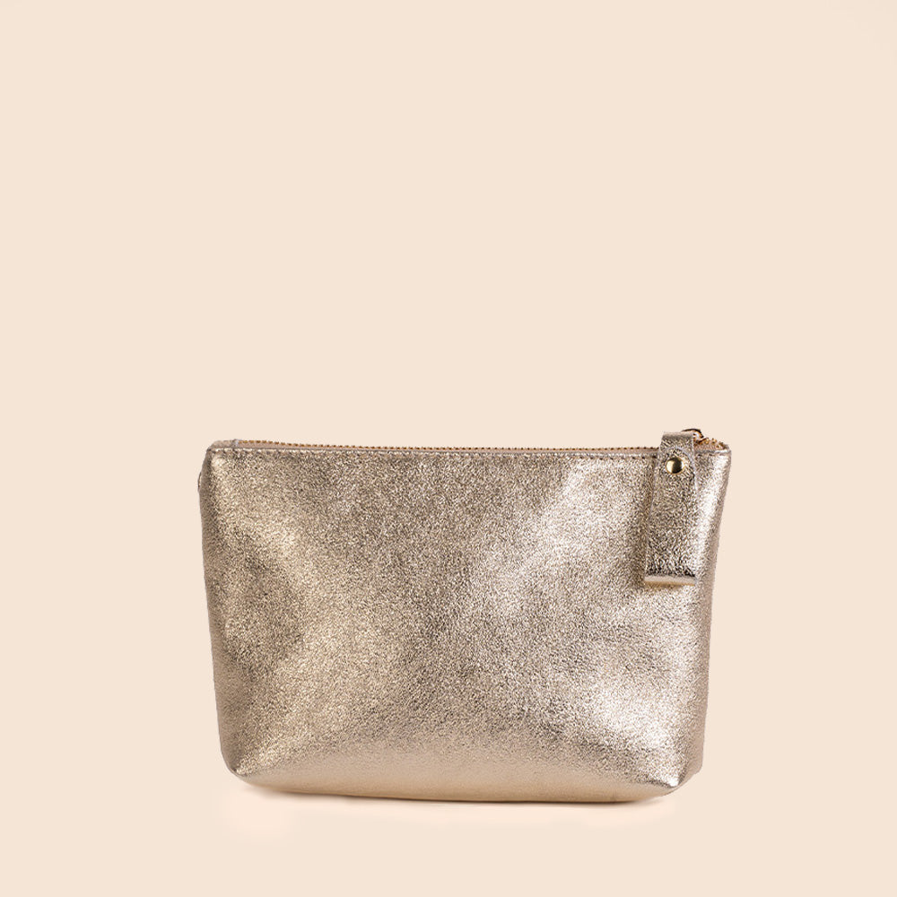 BORSA POCHETTE CON CHIUSURA A ZIP