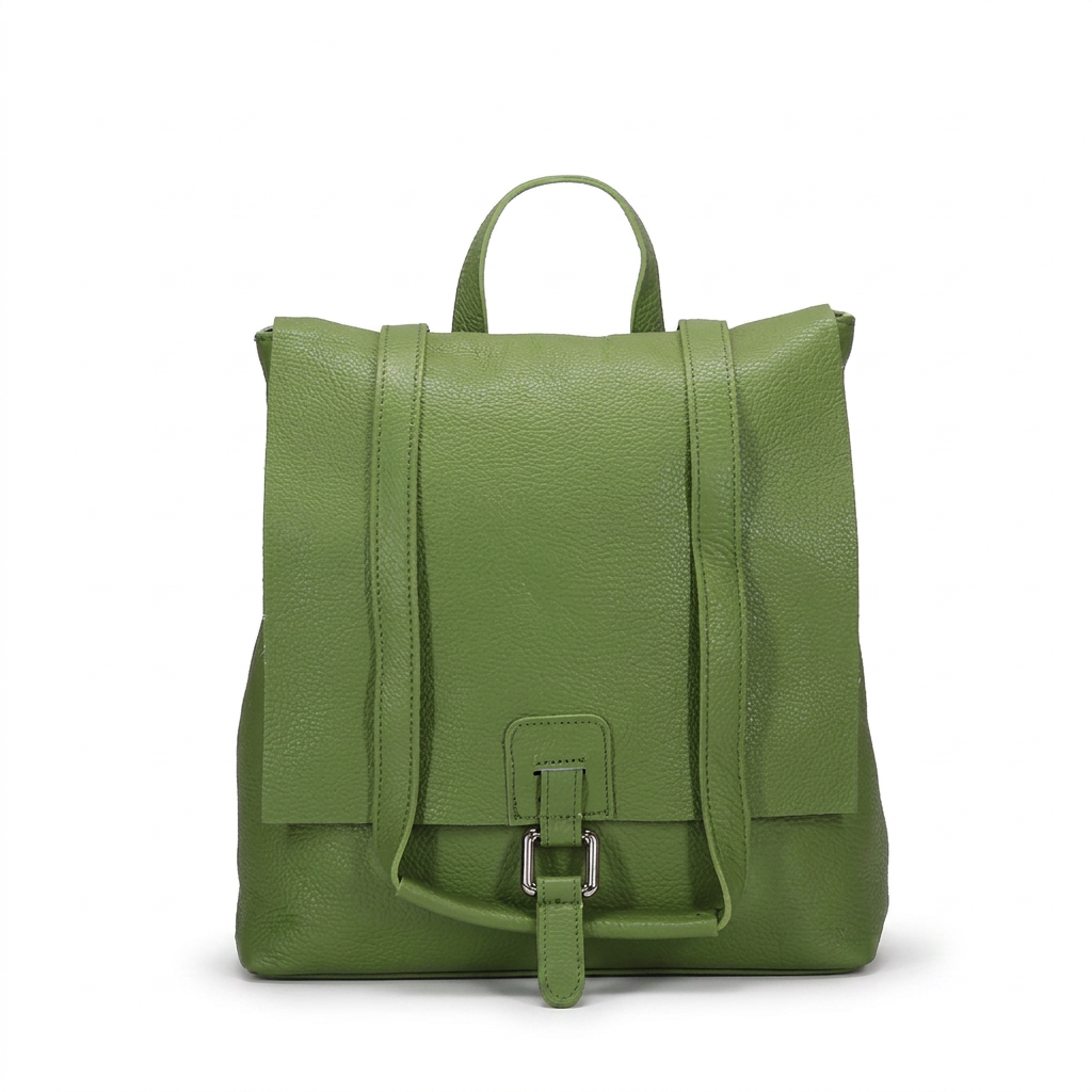 BORSA ZAINO CON MOSCHETTONE CENTRALE