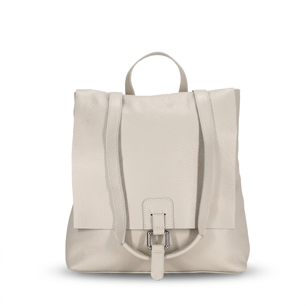 BORSA ZAINO CON MOSCHETTONE CENTRALE