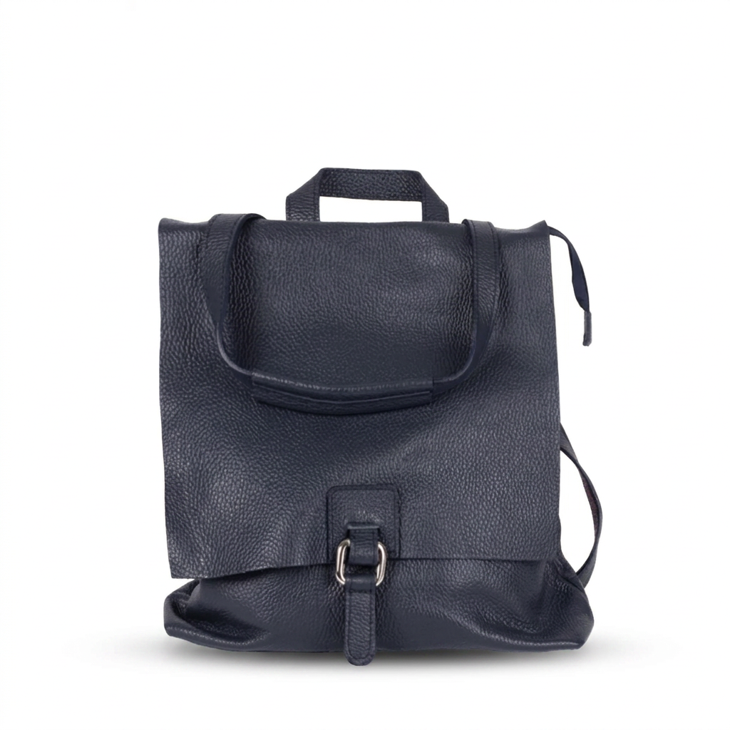 BORSA ZAINO CON MOSCHETTONE CENTRALE