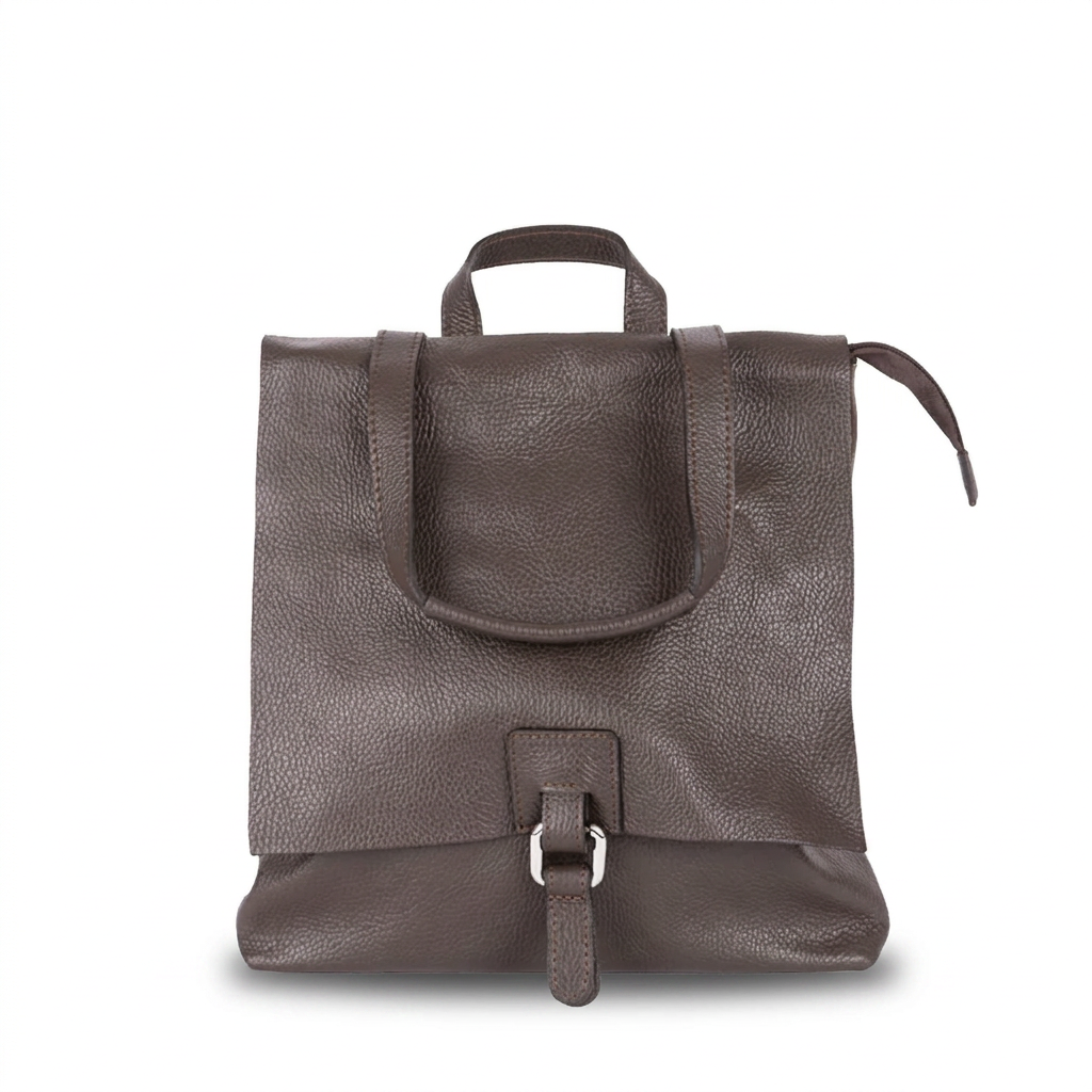 BORSA ZAINO CON MOSCHETTONE CENTRALE