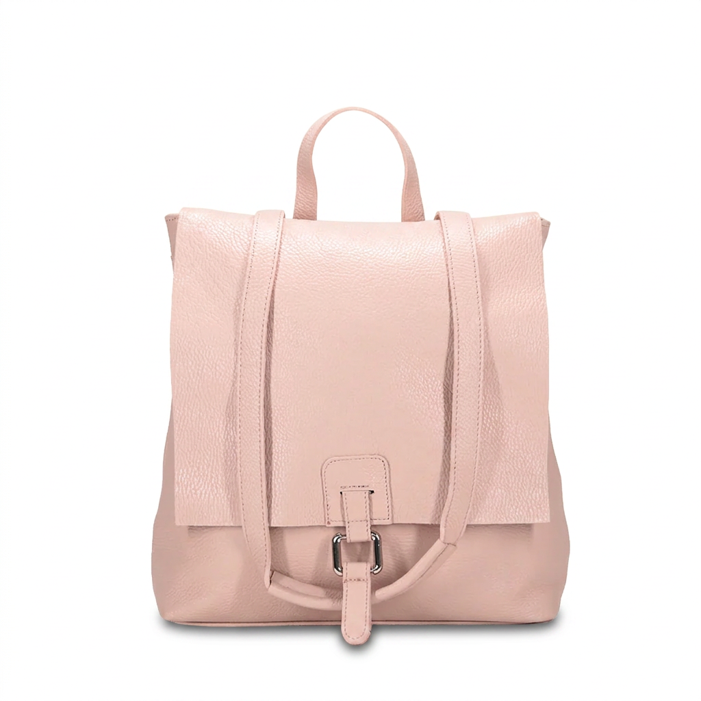 BORSA ZAINO CON MOSCHETTONE CENTRALE