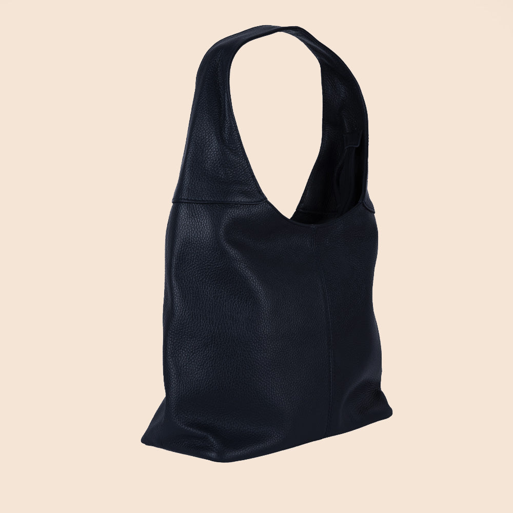 BORSA A SPALLA A SACCA CON MANICO UNICO