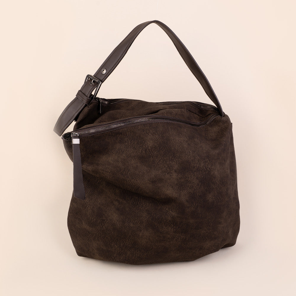 BORSA A SPALLA CON TRACOLLA REGOLABILE
