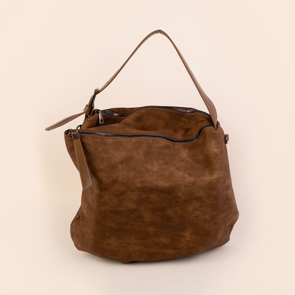BORSA A SPALLA CON TRACOLLA REGOLABILE