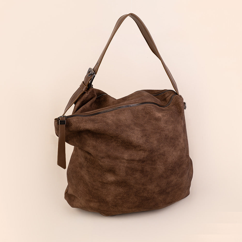 BORSA A SPALLA CON TRACOLLA REGOLABILE