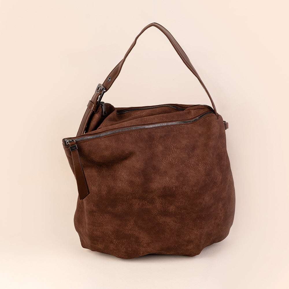 BORSA A SPALLA CON TRACOLLA REGOLABILE
