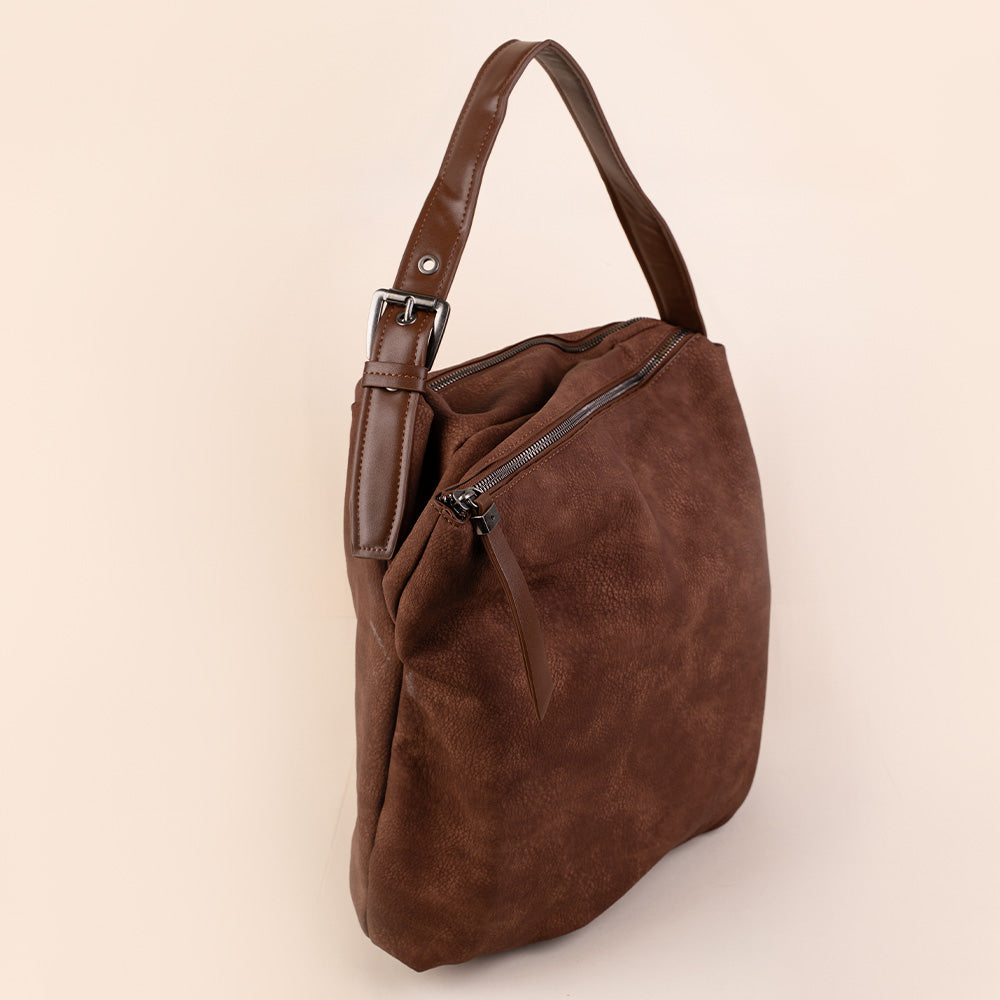 BORSA A SPALLA CON TRACOLLA REGOLABILE