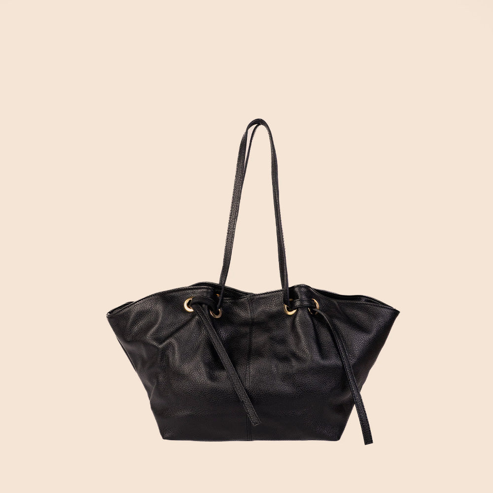 BORSA A SPALLA CON LACCI CENTRALI