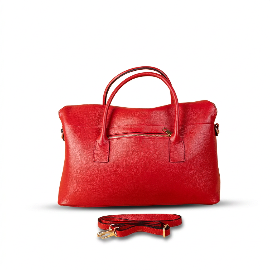 BORSA A MANO CON CHIUSURA A PATTINA CON RISVOLTO E CON ZIP
