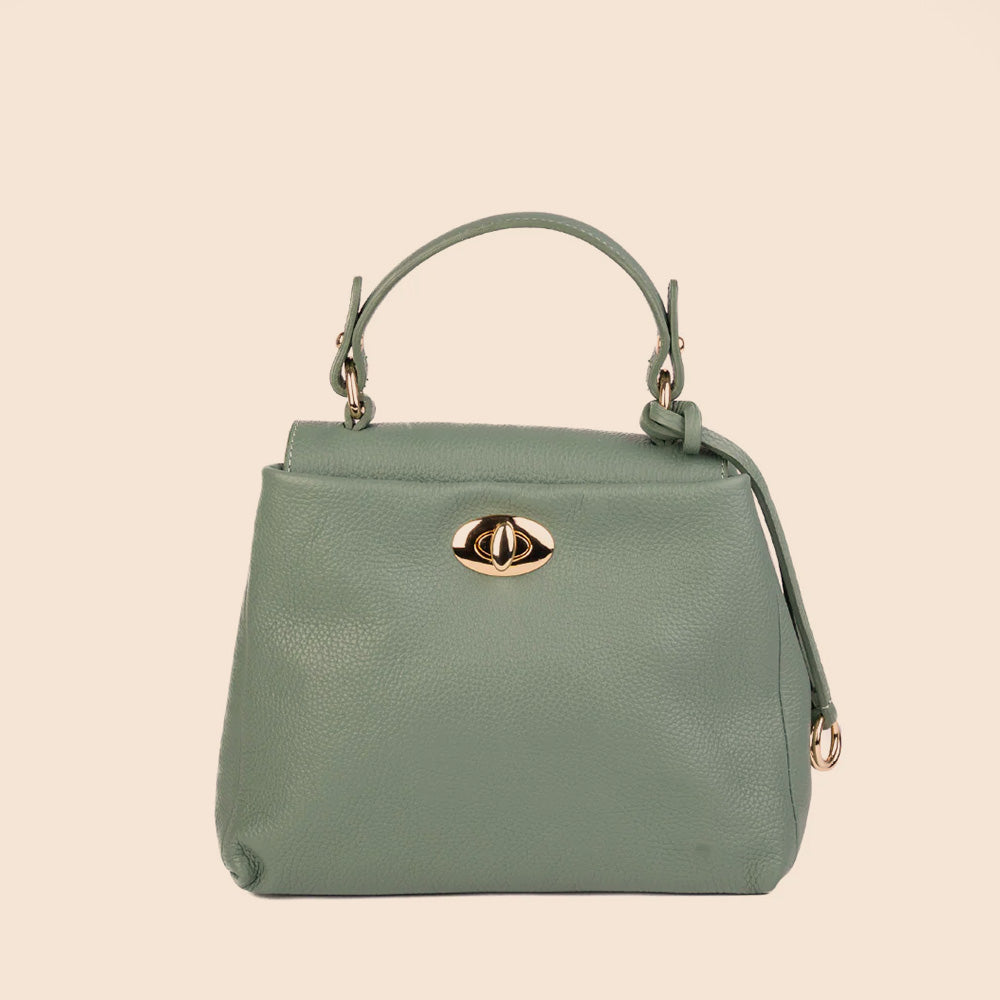 BORSA A MANO VERA PELLE