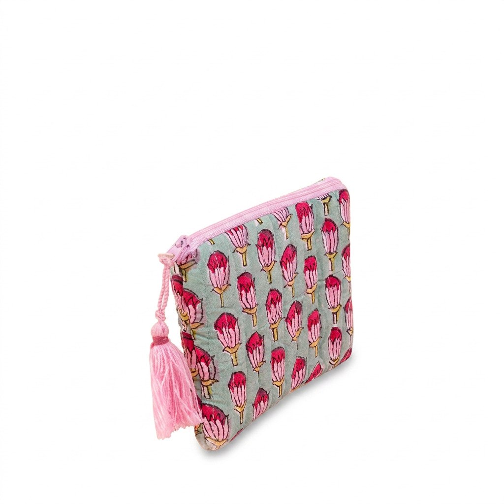 BORSA POCHETTE SVUOTA BORSA MINI A FANTASIA COLORATA