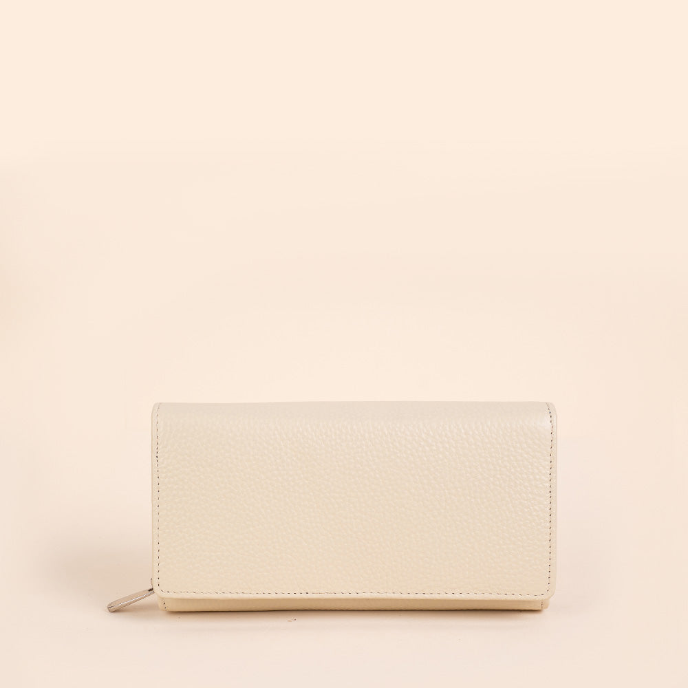BOOK-SHAPED WALLET WITH COLORED INTERIOR