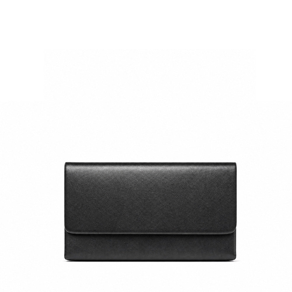 RECTANGULAR RIGID SHOULDER BAG CLUTCH 