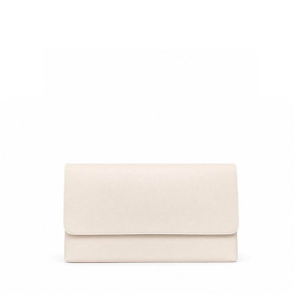 RECTANGULAR RIGID SHOULDER BAG CLUTCH 