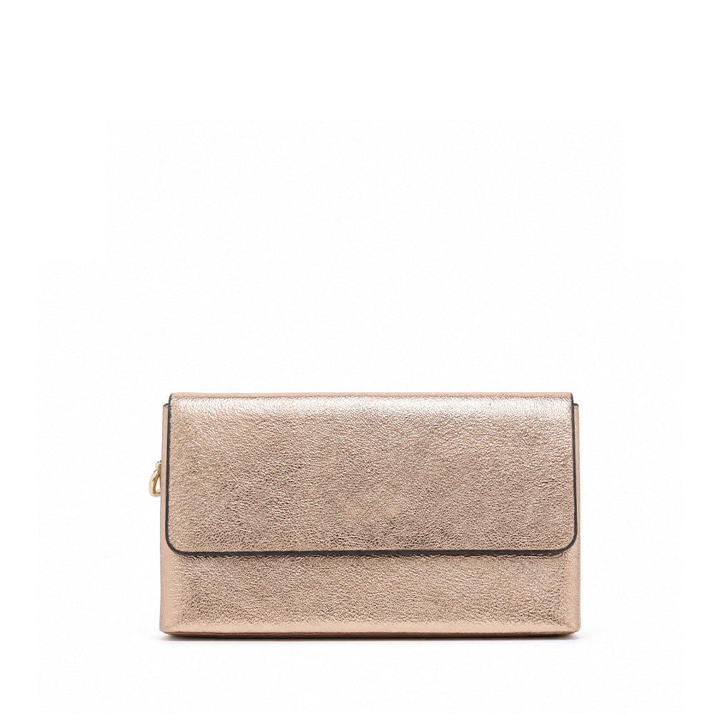 RECTANGULAR RIGID SHOULDER BAG CLUTCH 