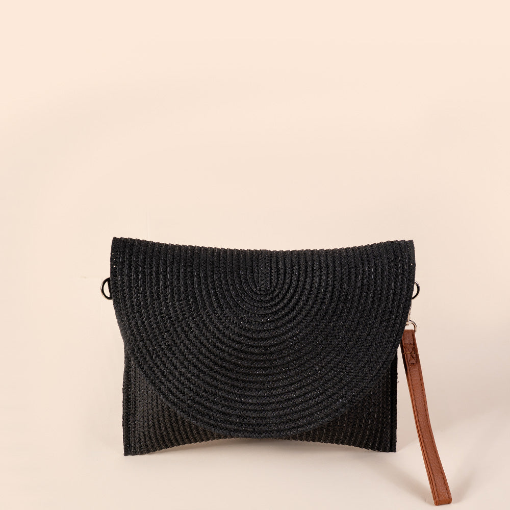 HANDBAG WITH SHOULDER STRAP AND CUFF