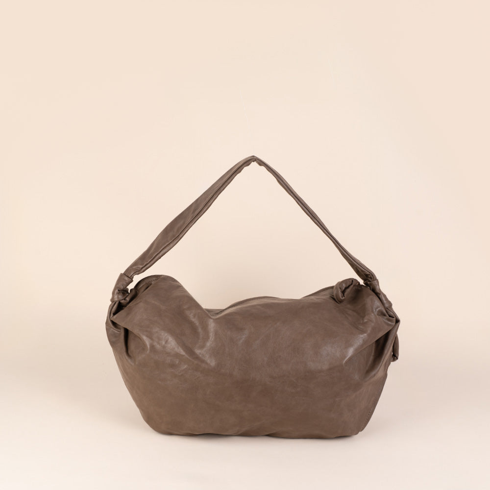 BORSA A SPALLA ALLUNGATA CON ZIP LATERALE