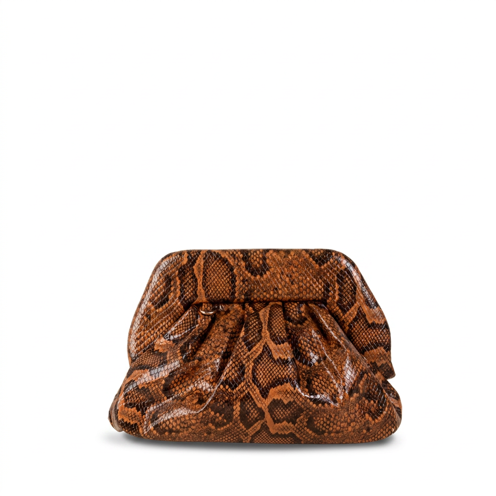 BORSA POCHETTE LUCIDA A CON TRACOLLA