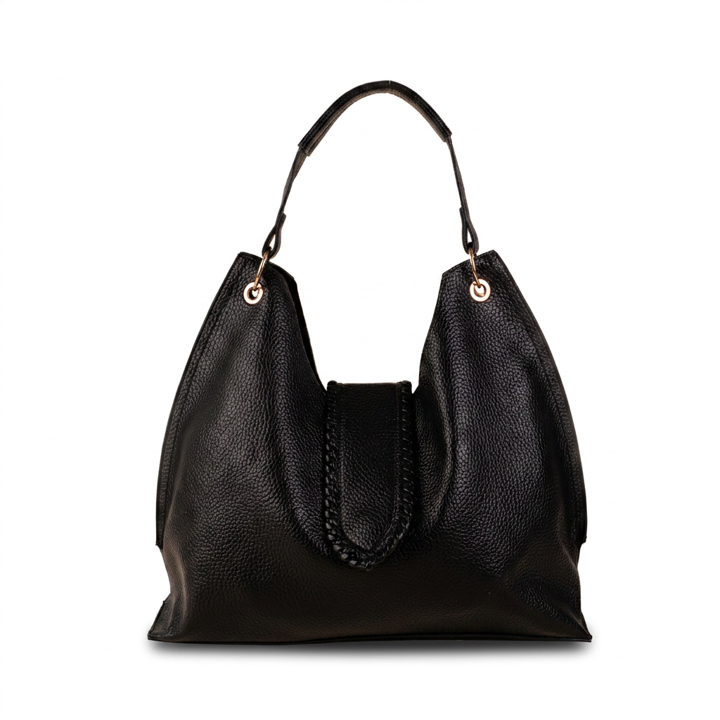 BORSA A MANO CON TRACOLLA E PATTINA FRONTALE