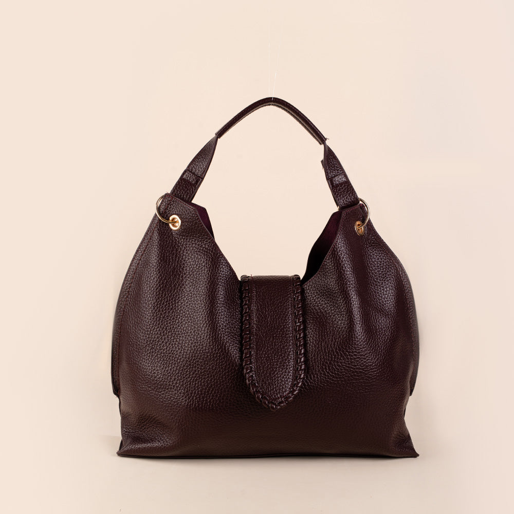 BORSA A MANO CON TRACOLLA E PATTINA FRONTALE