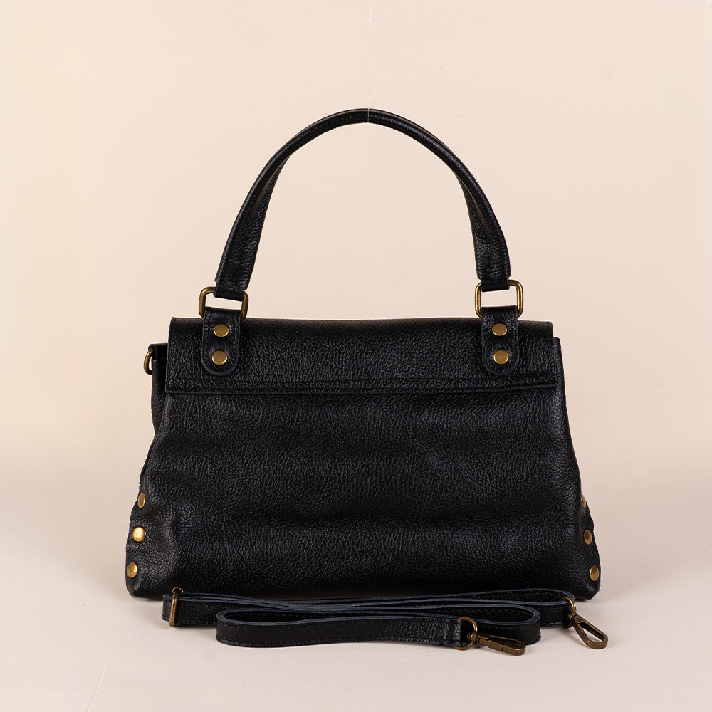 BORSA MODELLO A POSTINA IN PELLE