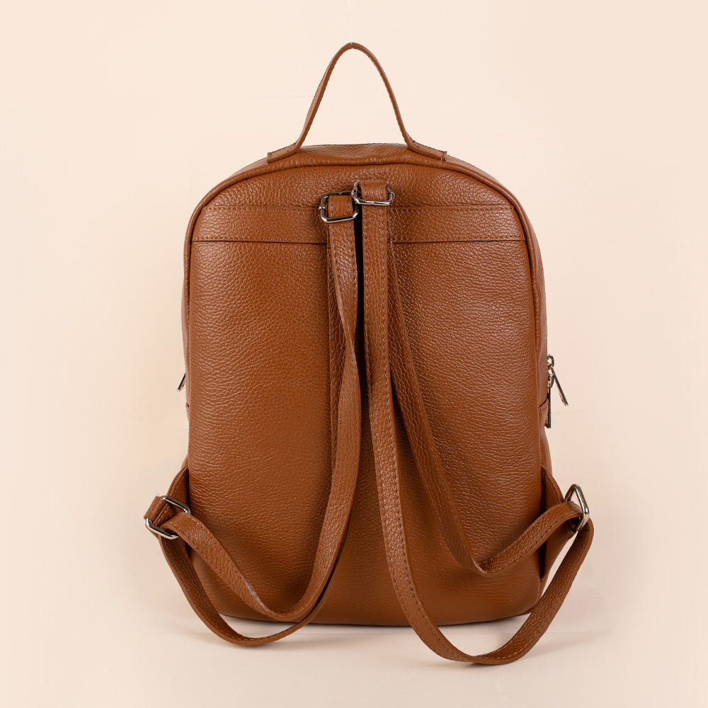 BORSA ZAINO OVALE CON TRE SCOMPARTI E SPALLACCI REGOLABILI