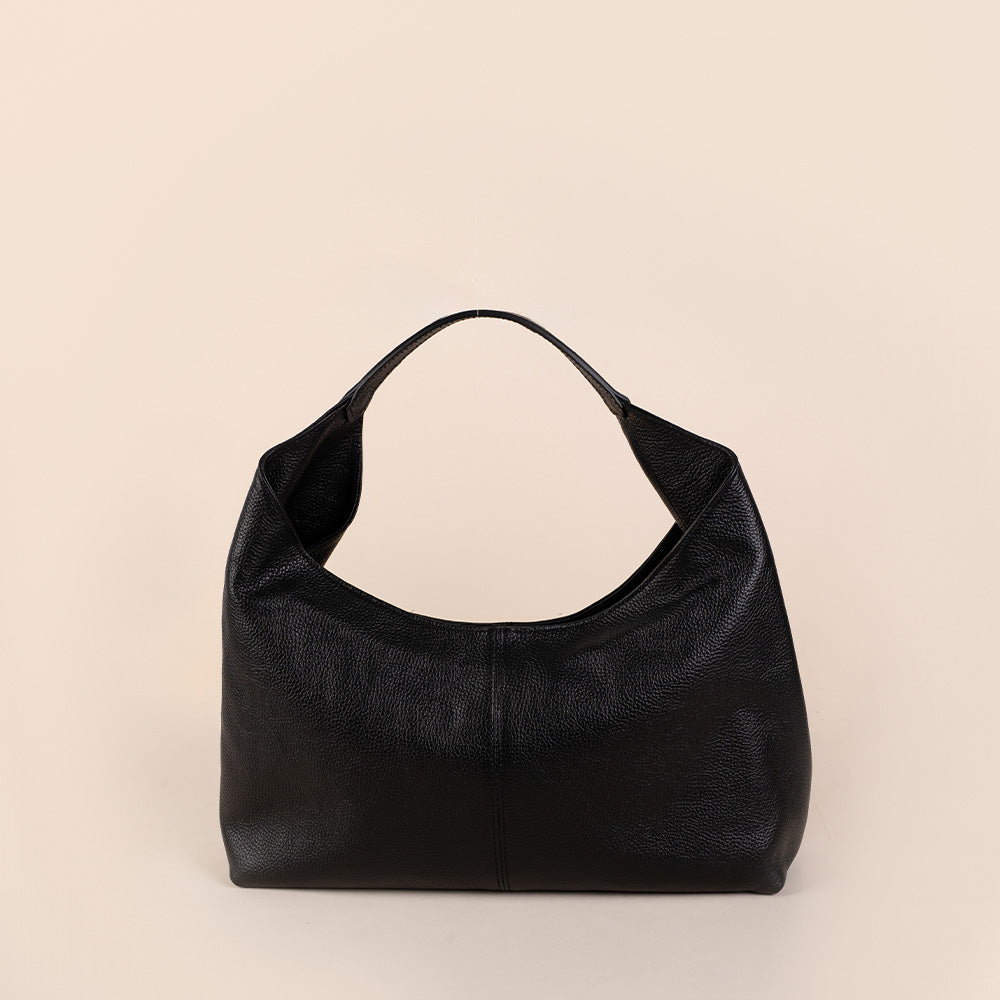 BORSA A SPALLA CLASSICA CON ZIP