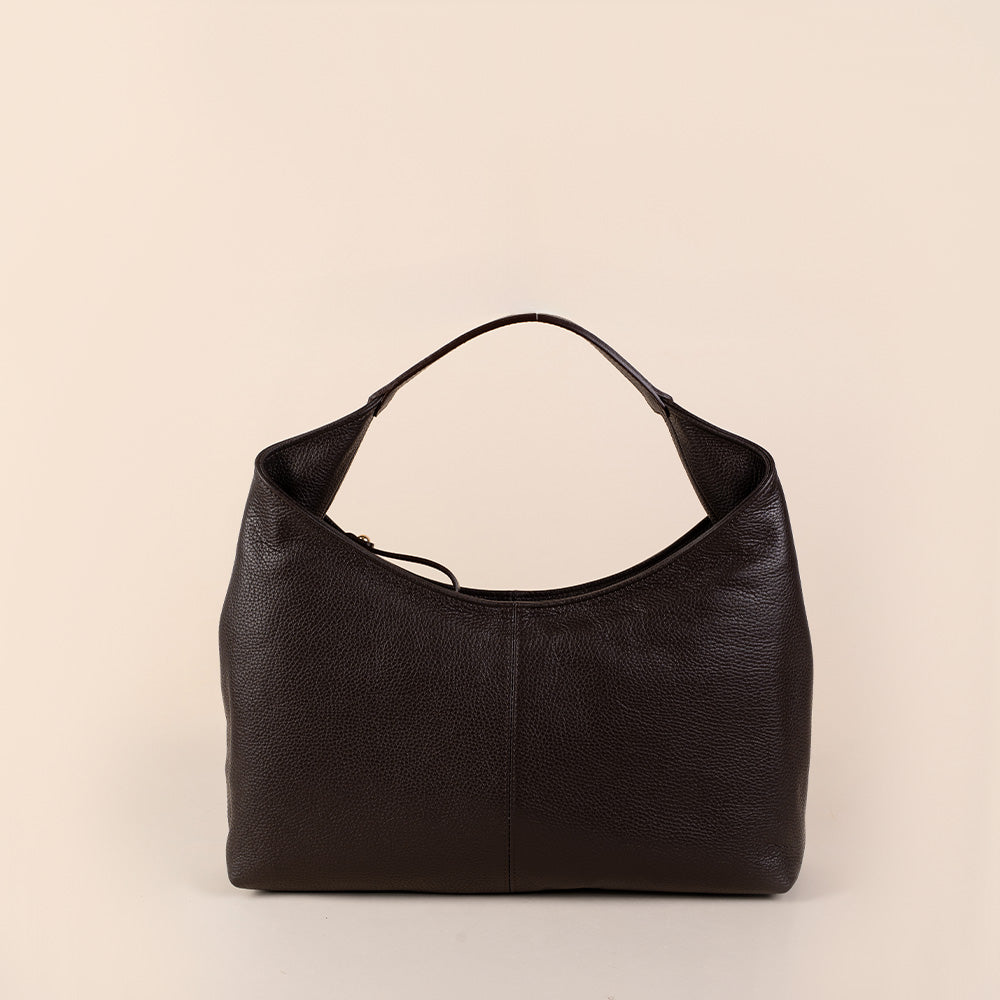 BORSA A SPALLA CLASSICA CON ZIP