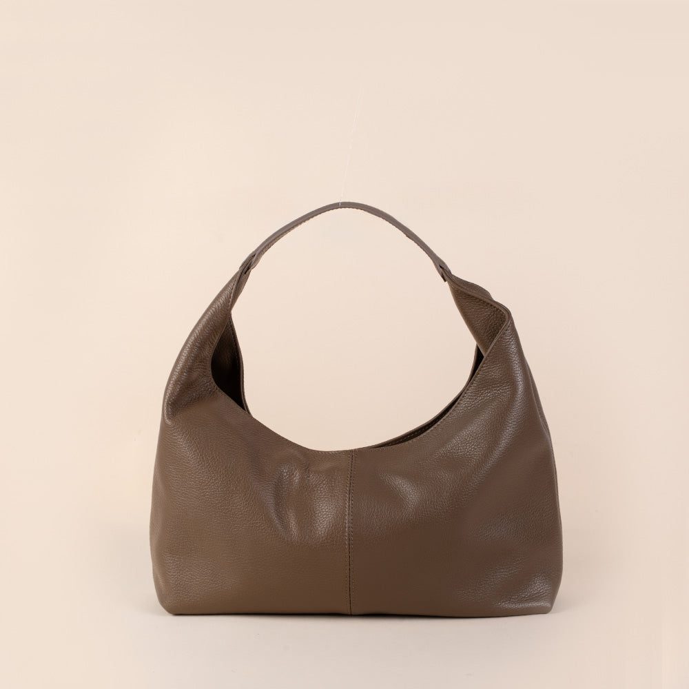 BORSA A SPALLA CLASSICA CON ZIP