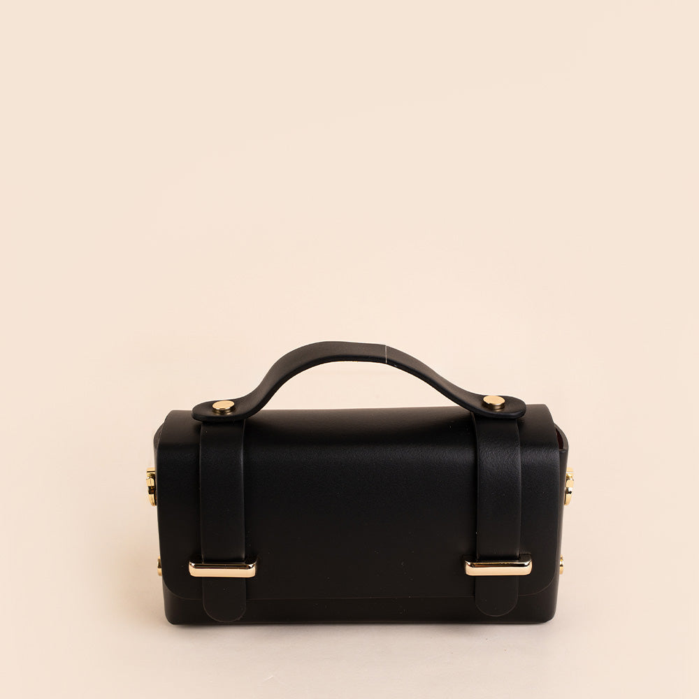 BORSA A MANO PICCOLA CON DOPPIA FIBBIA