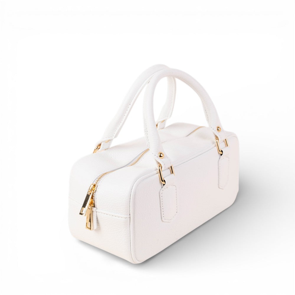 BORSA A MANO MODELLO A BAULETTO RETTANGOLARE CON TRACOLLA