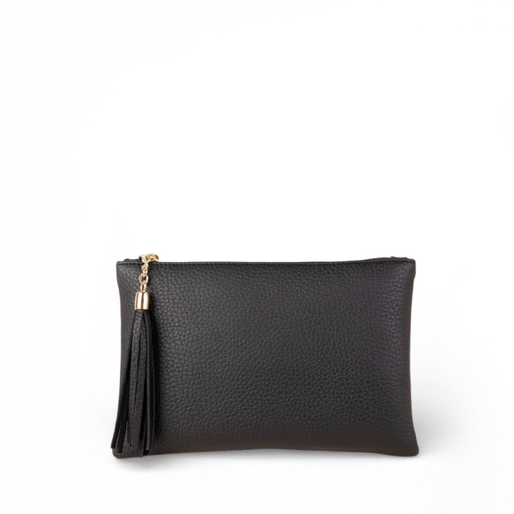 BORSA POCHETTE CON MAPPINO E TRACOLLA