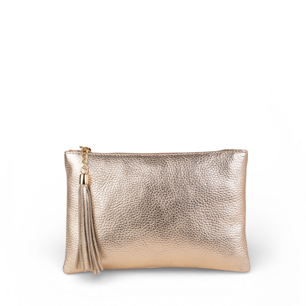 BORSA POCHETTE CON MAPPINO E TRACOLLA