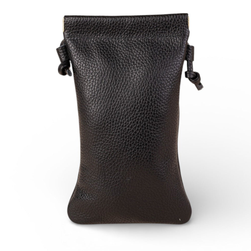 BORSA POCHETTE MODELLO PORTACELLULARE CON TRACOLLA E LACCI