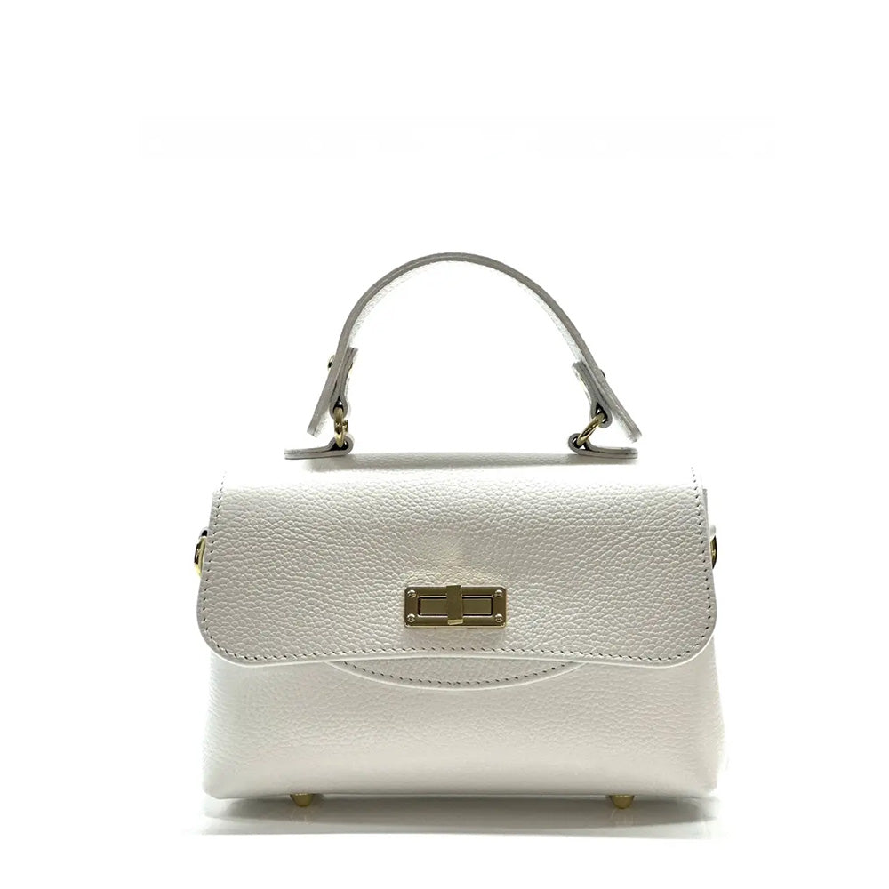 BORSA A MANO CON DUE SCOMPARTIMENTI , TRACOLLA E CHIUSURA A GIRELLLO