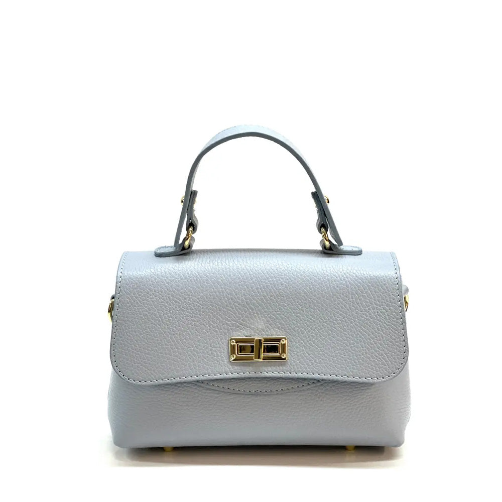 BORSA A MANO CON DUE SCOMPARTIMENTI , TRACOLLA E CHIUSURA A GIRELLLO