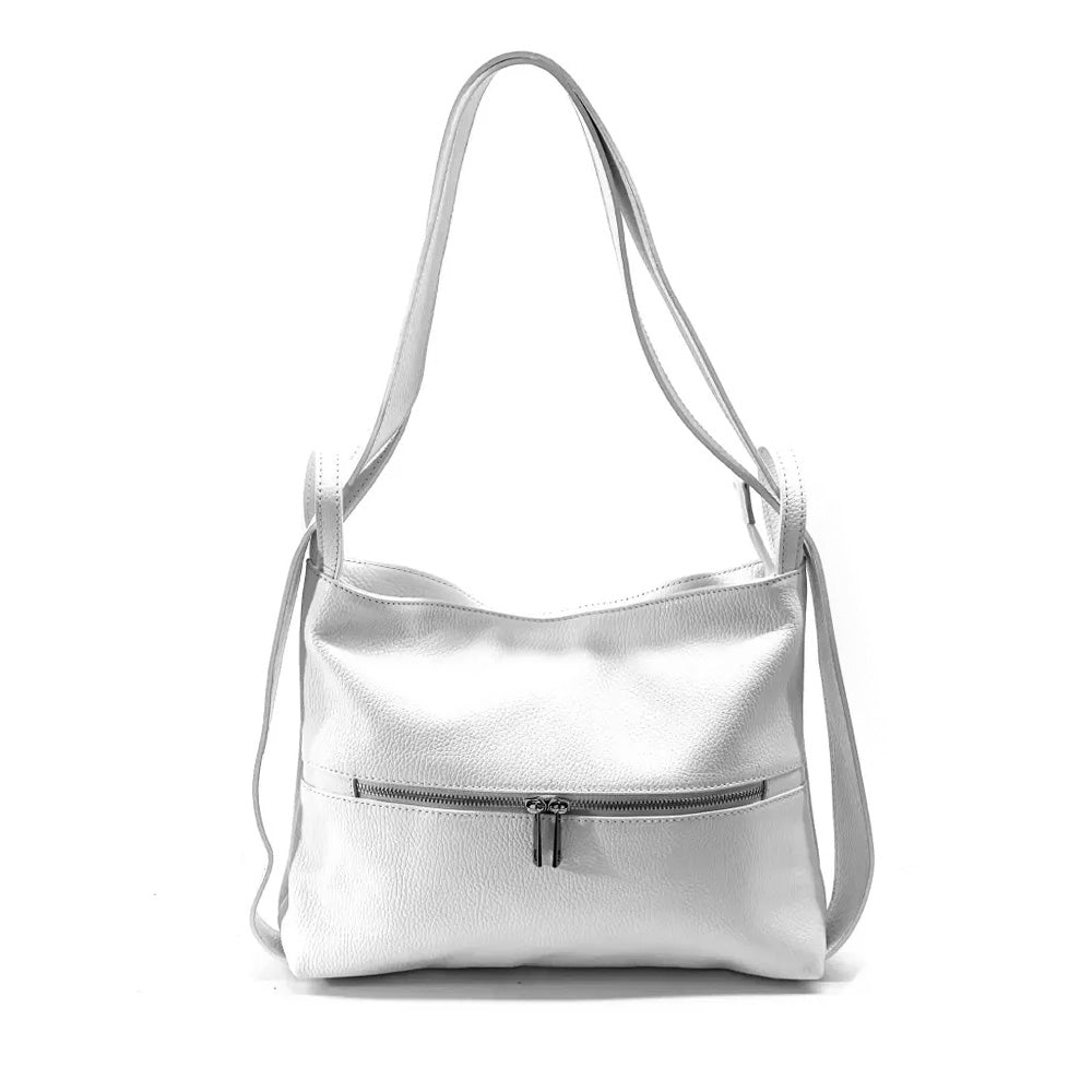 BORSA TRASFORMABILE IN ZAINO CON ZIP POSTERIORE