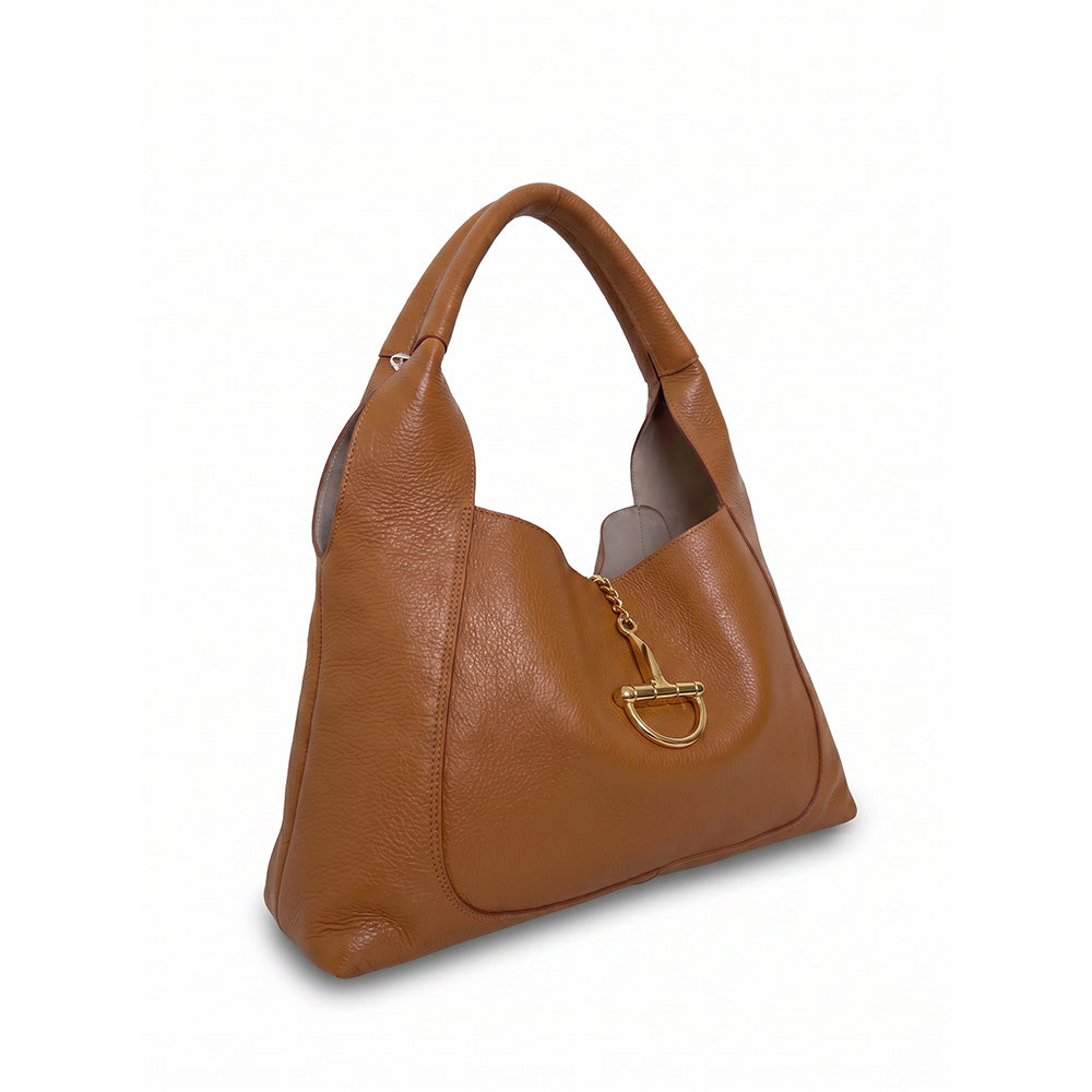 BORSA A SPALLA CON GANCIO OVALE SVUOTA BORSA E TRACOLLA