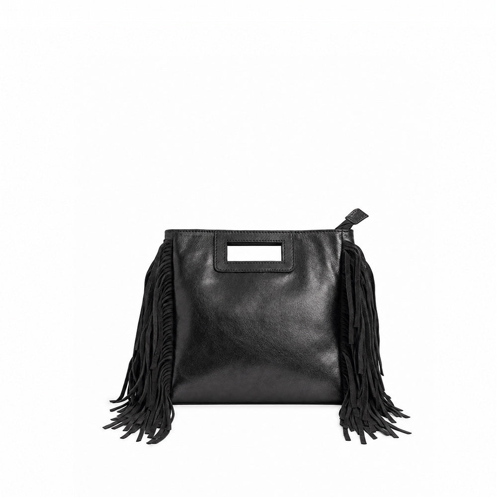 BORSA A MANO CON FRANGE