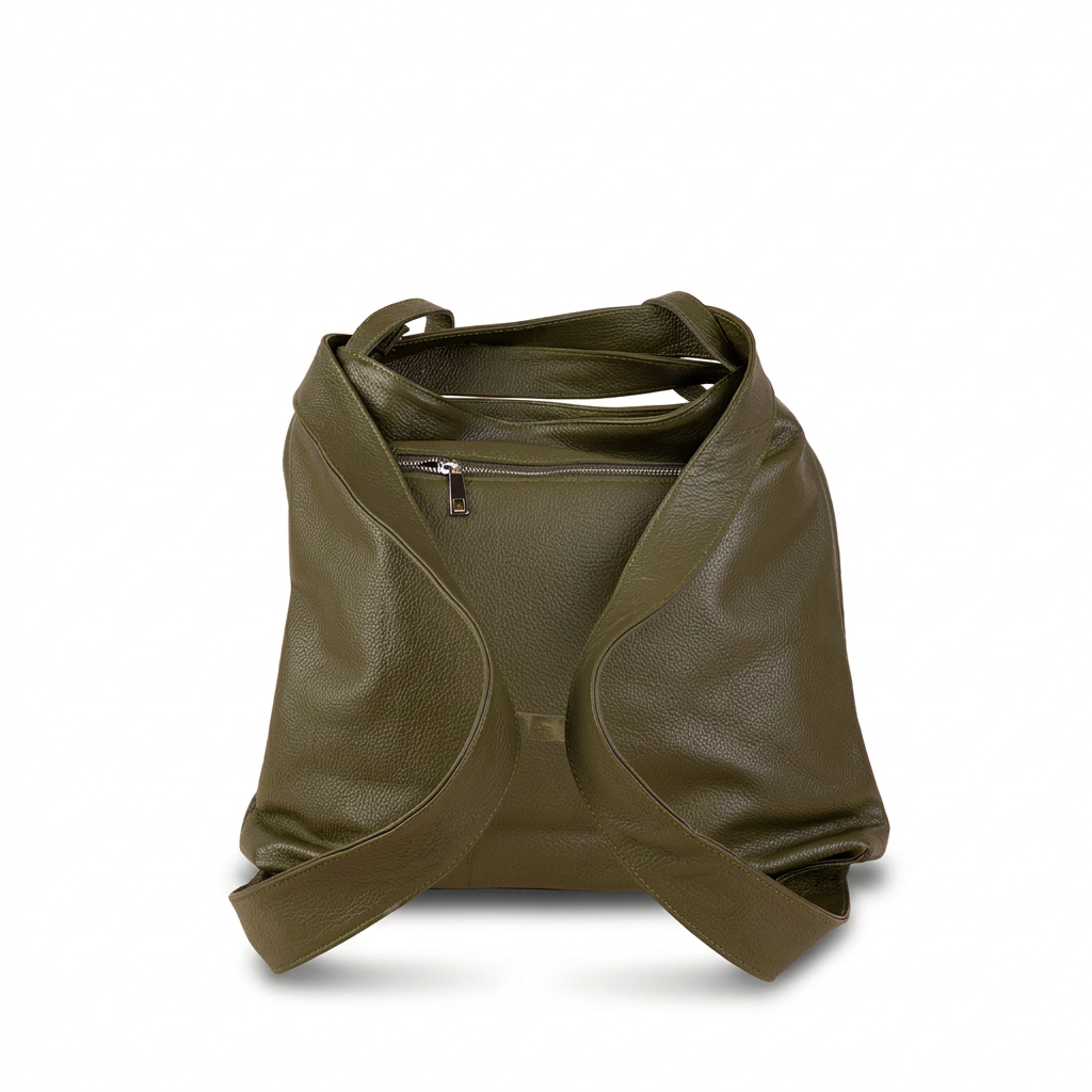 BORSA A SPALLA TRASFORMABILE IN ZAINO GRANDE