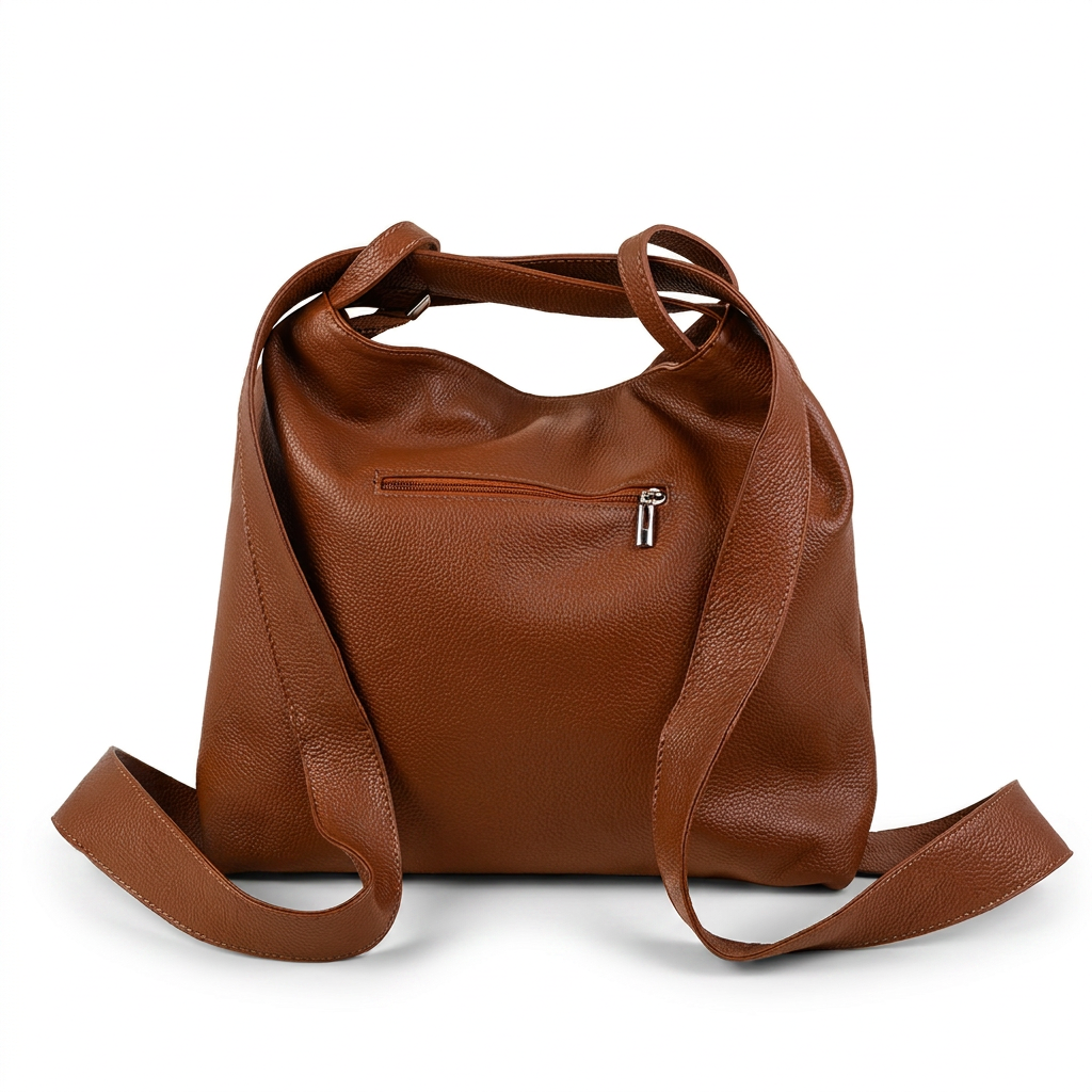BORSA A SPALLA TRASFORMABILE IN ZAINO GRANDE
