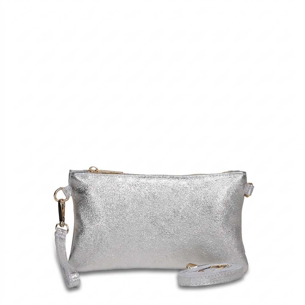 CLASSIC MINI RECTANGULAR ZIPPER CLUTCH BAG