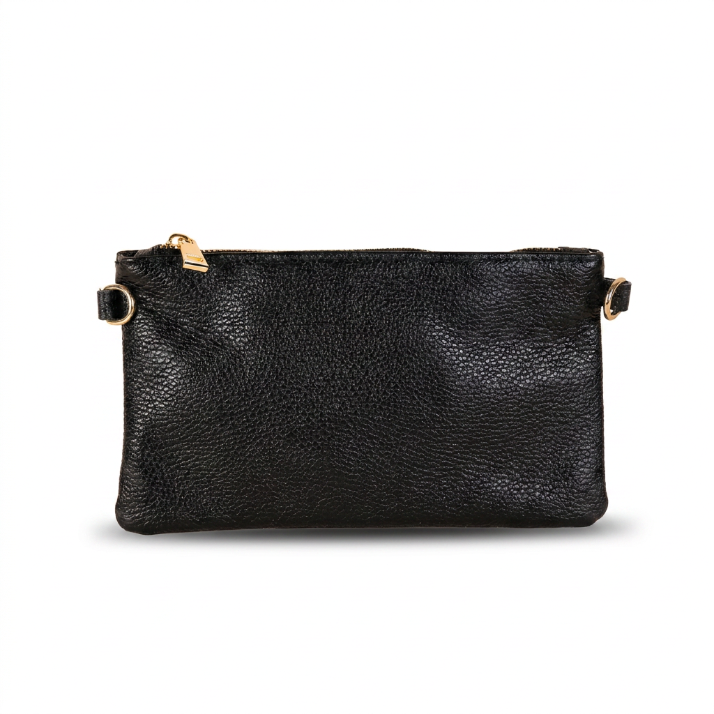 CLASSIC MINI RECTANGULAR ZIPPER CLUTCH BAG