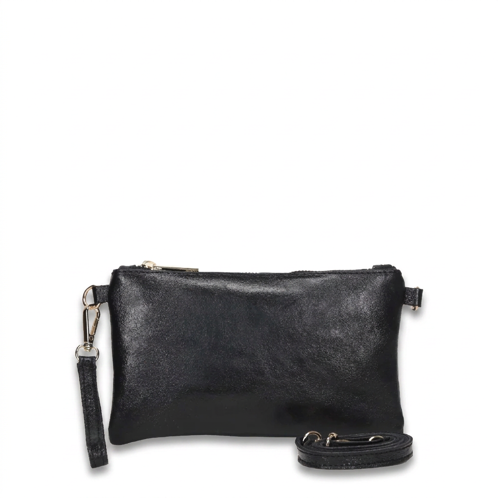 CLASSIC MINI RECTANGULAR ZIPPER CLUTCH BAG