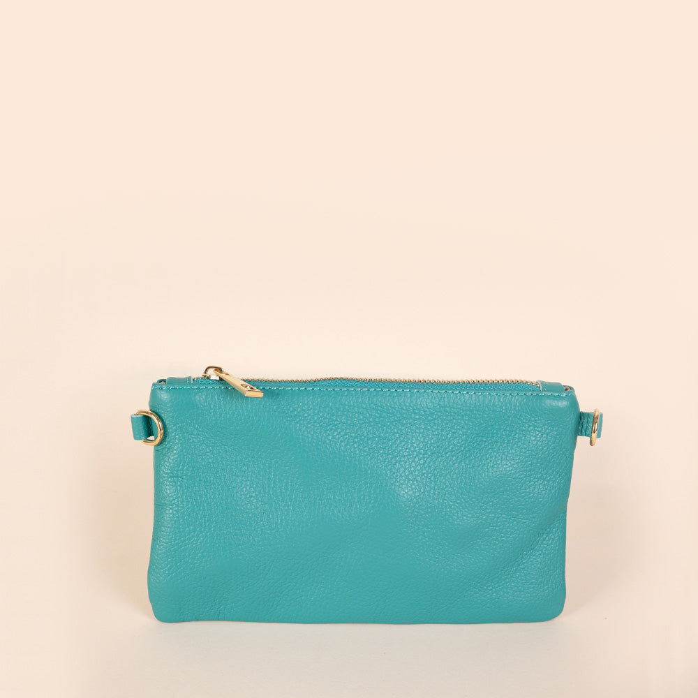 BORSA POCHETTE MINI RETTANGOLARE CLASSICA CON ZIP
