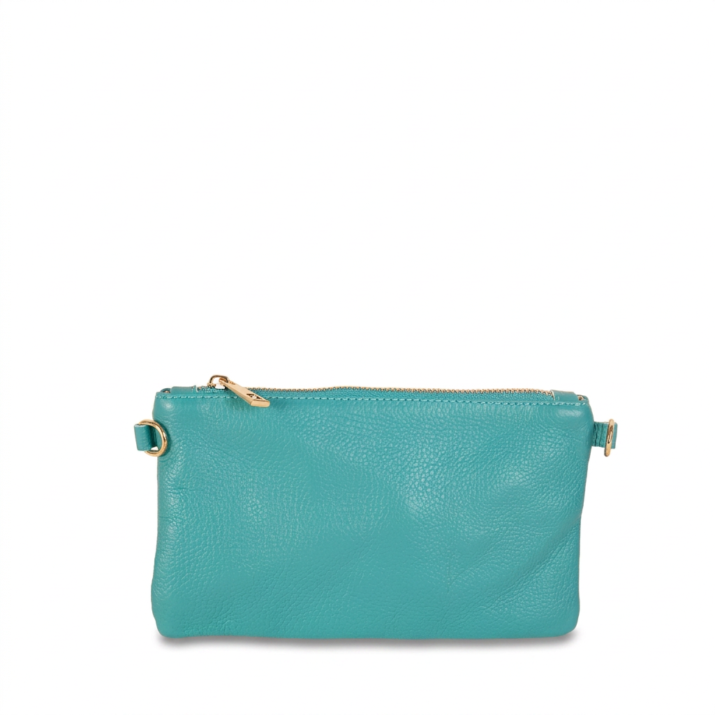 CLASSIC MINI RECTANGULAR ZIPPER CLUTCH BAG