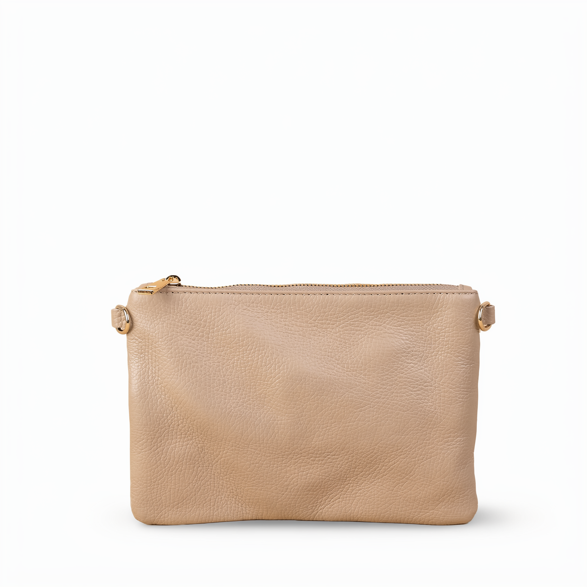 BORSA POCHETTE PICCOLA RETTANGOLARE CLASSICA CON ZIP